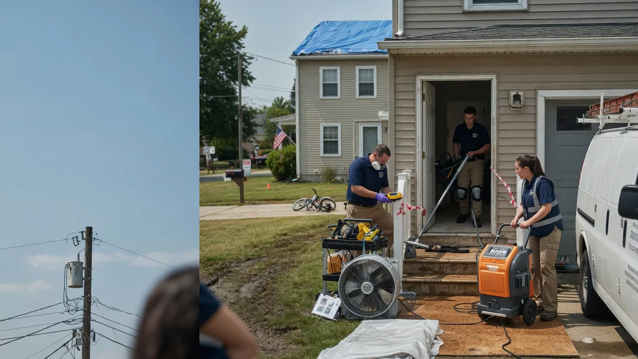 Water Damage Repair in Mount Pleasant, OH near me